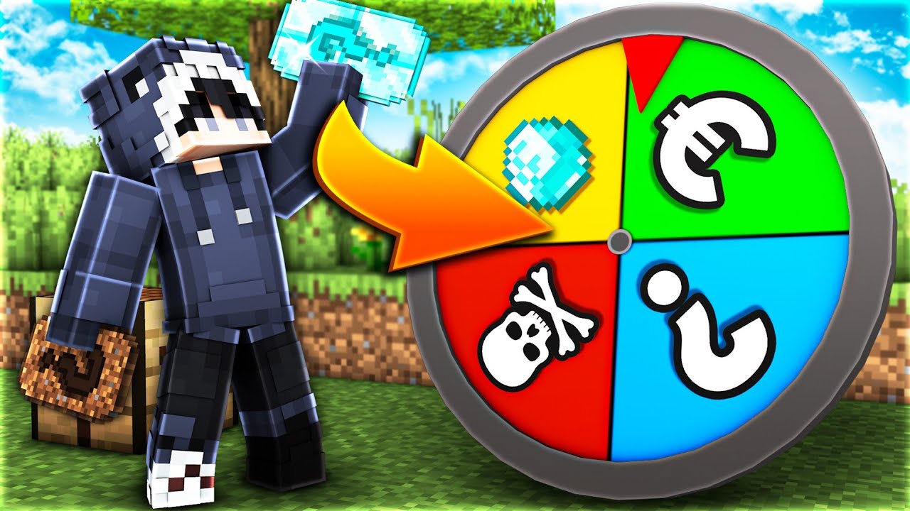 Minecraft aber mit lotterie losen youtube