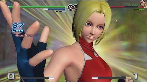 KoF XIV: Blue Mary combo (stylish)