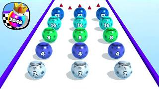 Ball Merge 2048 - All Levels Ball Gameplay Android, iOS ( Level 6977 - 6988 )