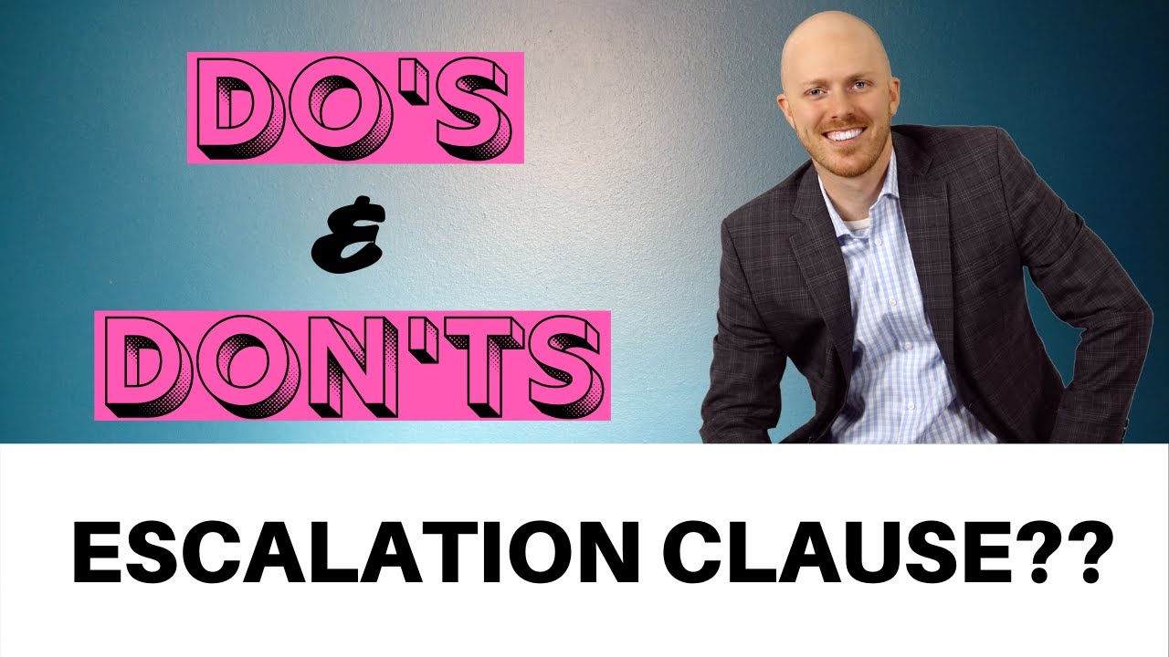 Escalation Clause | What is it? | BIGGEST MISTAKES TO AVOID - YouTube