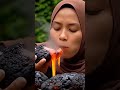 #eating#lava#cake#food#girl#baby