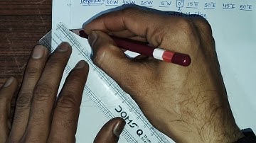 CONICAL PROJECTION WITH ONE STANDARD PARALLEL, GEOGRAPHY PRACTICAL