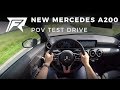 2018 Mercedes-Benz A 200 - POV Test Drive (no talking, pure driving)