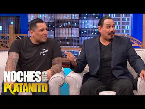 Llegaron los más malotes de Mayans M.C. al show | Noches con Platanito