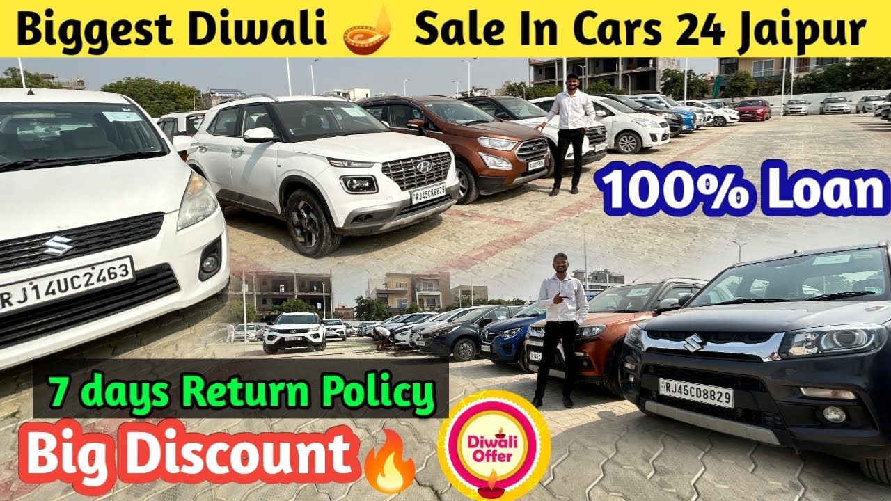 Biggest 🪔 Diwali Offers Second hand car in jaipur 2023 used car