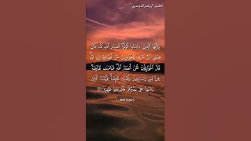 سورة الصف آية 14 بصوت الشيخ ياسر الدوسري♥♥