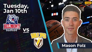 Belmont vs. Valparaiso Prediction, 1/10/23: NCAAB Free Betting Pick From Mason Folz