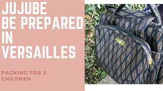 JuJuBe Be Prepared in Versailles - Packing for three children