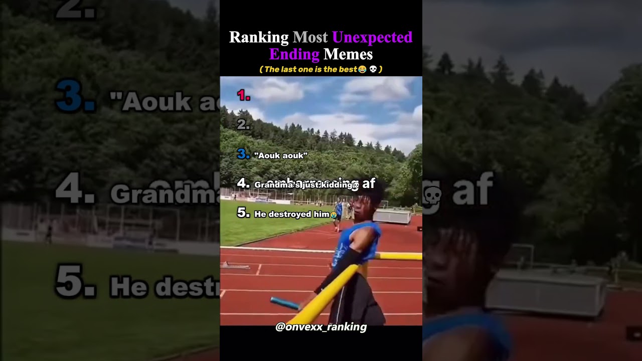 Ranking the Most Unexpected Ending Memes ever! 