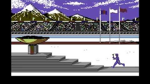 Winter Games Intro Music for the Commodore 64