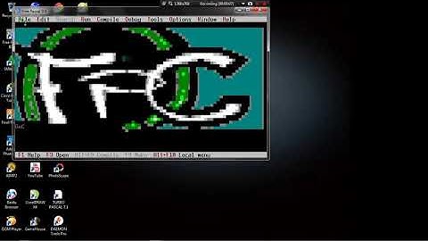 " Ronaldi " cara menentukan bilangan ganjil dan genap dalam aplikasi turbo Pascal 😁😁