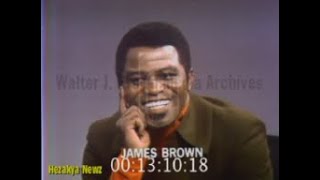 ​"I'M BLACK AND PROUD": James Brown's Uncut 1969 TV Interview (Rare Archive)