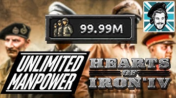Hearts of Iron 4 UNLIMITED MANPOWER EXPLOIT IS BROKEN!