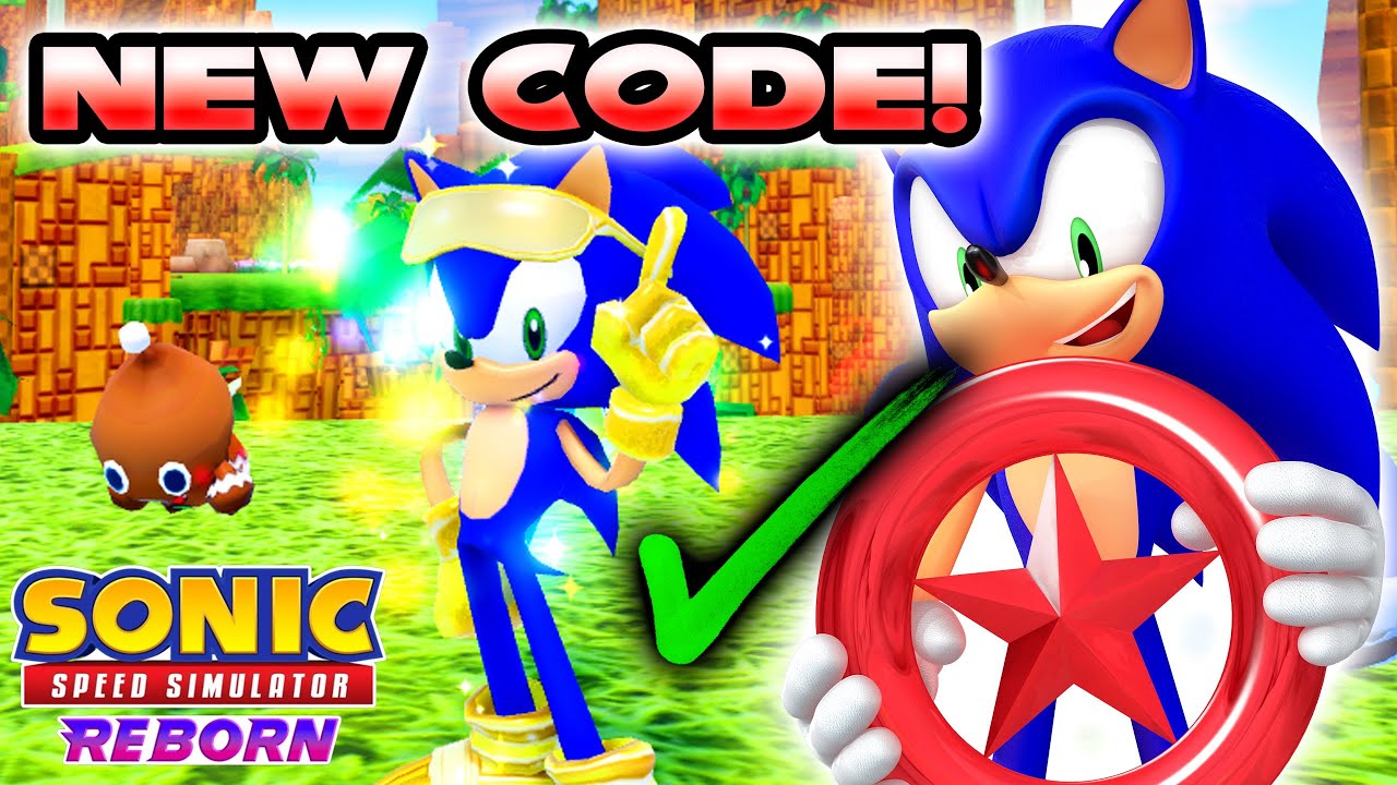 TODOS los CODIGOS de SONIC SPEED SIMULATOR REBORN! #Roblox #Sonic en 2023