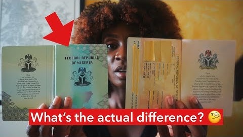 Is the NEW NIGERIAN PASSPORT Just A HYPE? 🤔What is the ACTUAL DIFFERENCE? | Sassy Funke