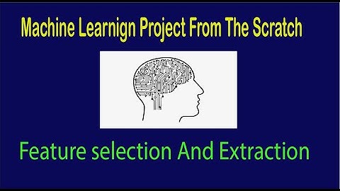 Machine Learning From Scratch - Feature selection and Extraction