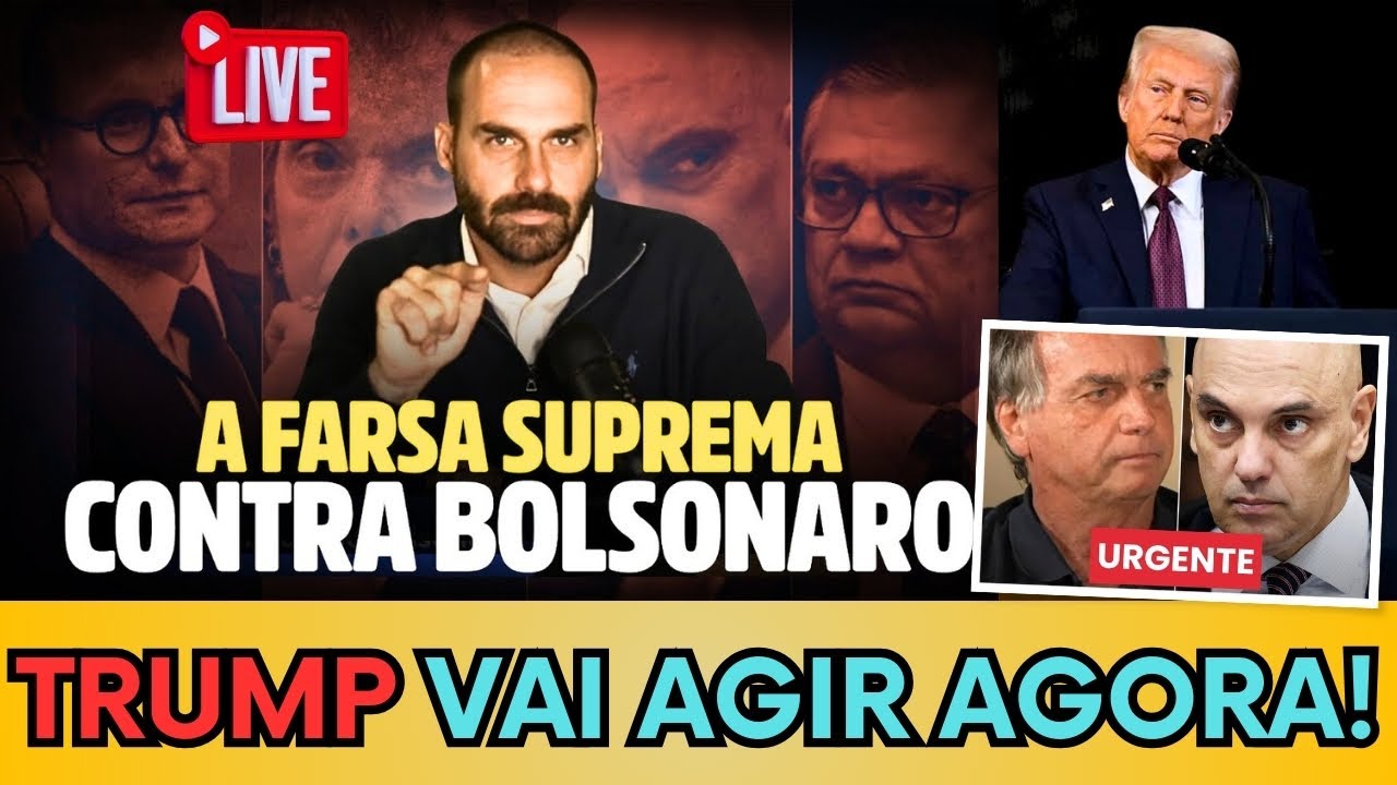 🛑URGENTE: EDUARDO REVELA QUANDO TRUMP VAI AGIR "INTERVENÇÃO MILITAR DOS EUA NO BRASIL?"