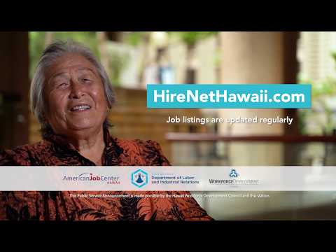 Workforce Development Council: HireNet Hawaii TV Spot