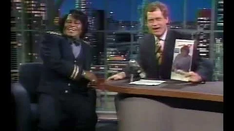 James Brown on Late Night with David Letterman (19...