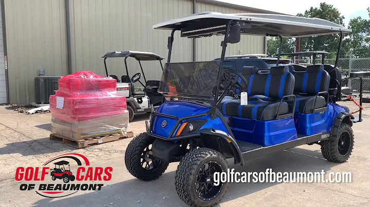 6 Seater Limo Golf Cart