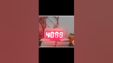 4 digit 7-segment interface with PIC16F877A to run a counter from 0 to 9999. #diy #electronic #iot