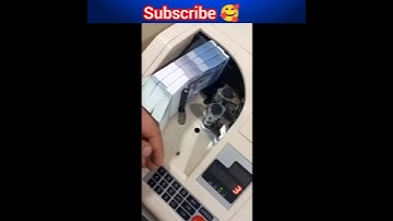 counting machines on money viral video #shorts