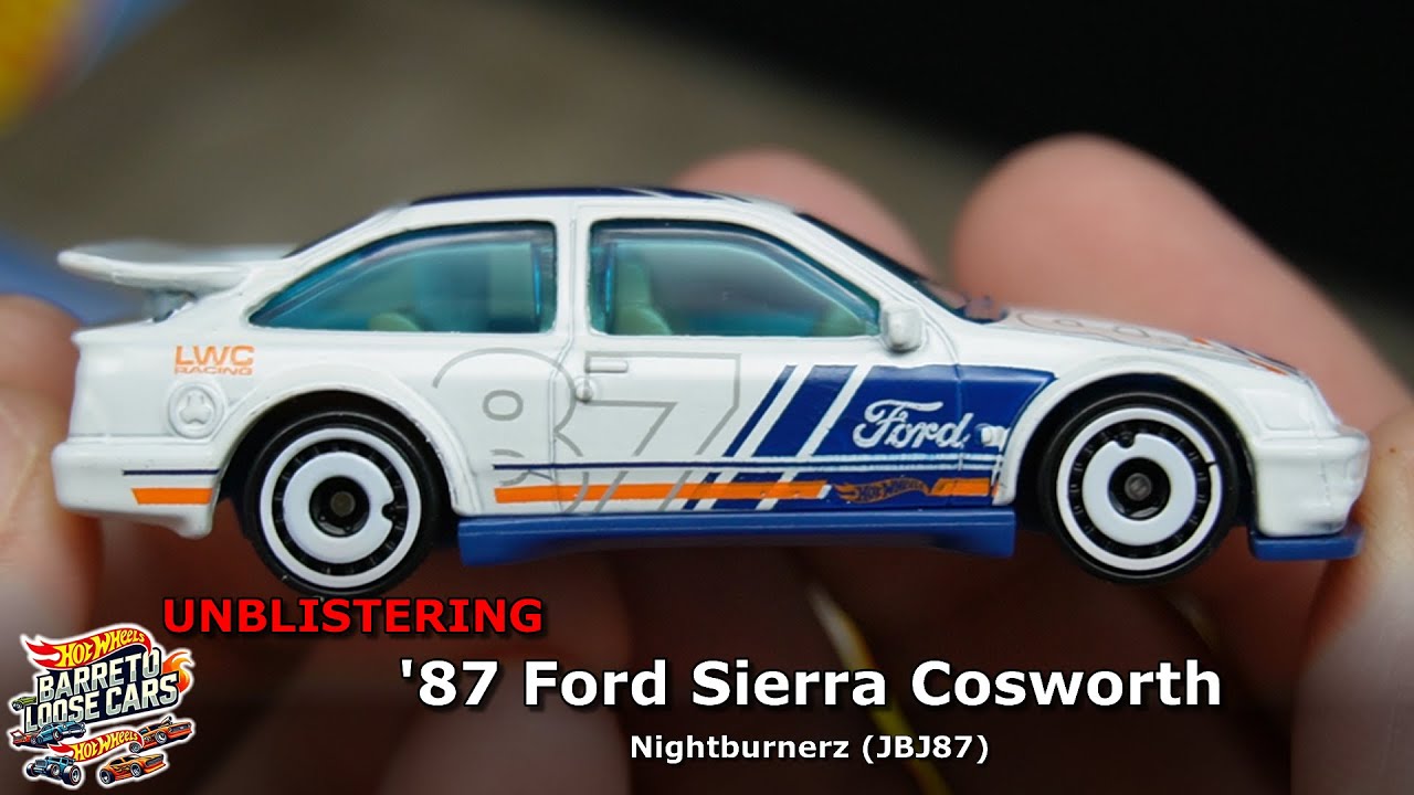 87 Ford Sierra Cosworth | Nightburnerz (JBJ87) | Hot Wheels | 1/64