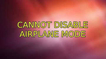 Ubuntu: Cannot disable Airplane Mode (5 Solutions!!)