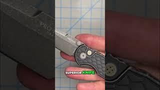 ProTech TR-3 Integrity: This Knife's Action is RIDICULOUS! MUST SEE! #shorts