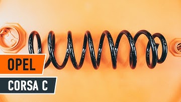 Comment remplacer ressort de suspension avant sur OPEL CORSA C [TUTORIEL AUTODOC]
