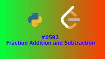 No Sound Leetcode 592: Fraction Addition and Subtraction