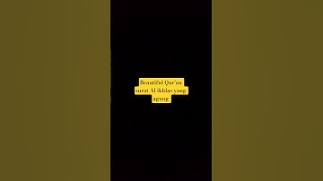 surat Al ikhlas #egzonibrahimi #سورة_الإخلاص #ikhlas #fyp #foryou