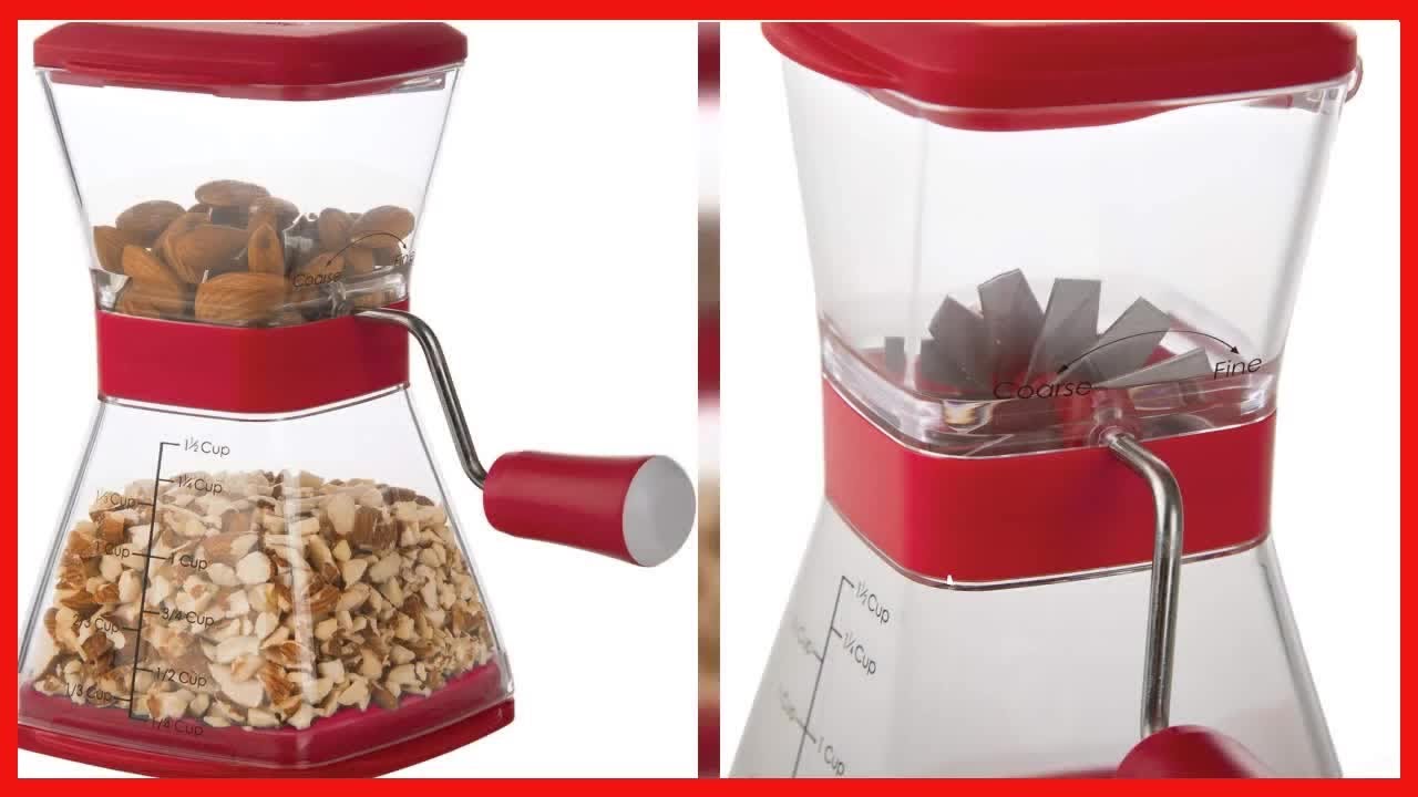 Great product -  Progressive International Prepworks NUT Chopper, One Size, Red