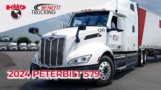 Journey into the world of the 2024 Peterbilt 579 🚚!