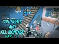 Gun fights and kill montage part   1 pubg mobile  swagat yt