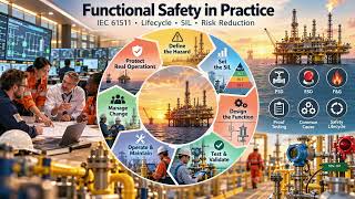 IEC 61511 Functional Safety in Practice | SIL, SIF, PFD, Lifecycle & Offshore Engineering