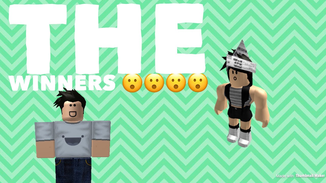 roblox character animate draw winners robux