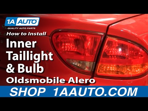 How To Replace Inner Taillight and Bulb 99-04 Oldsmobile Alero