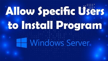 Give Permission to Domain Users and Groups to Install any Program | Msolved Tech