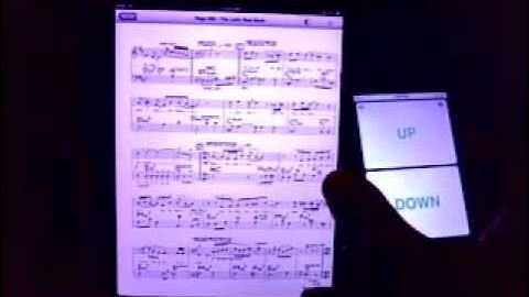 iGigBook Sheet Music Manager and iGigBook Pager Wireless Page Turner App