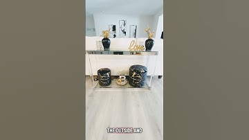 Styling My Console Table with ZGallerie Ferro Plate #HomeDecor #ConsoleTable