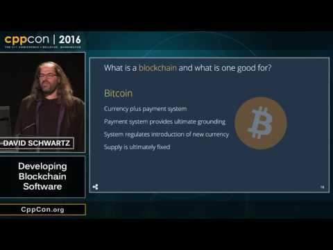 CppCon 2016: David Schwartz “Developing Blockchain Software”