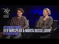 Tsodailydose ben winspear  marta dusseldorp in conversation