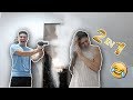 POWDER IN BLOWDRYER PRANK !!! (2 Pranks In 1)