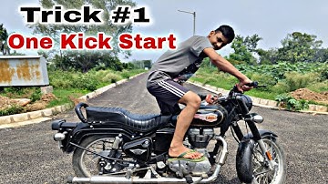 How To Start Bullet 350 in One Kick