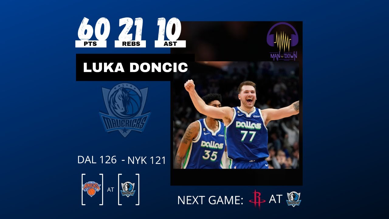 Luka Doncic drops a 60 point triple-double! WHY I'M NOT IMPRESSED - YouTube