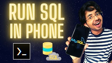 Run MySQL Database in Phone using Termux