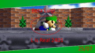 SM64 Beta Footage - L is Real 2401