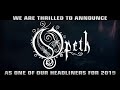 OPETH TO INFERNO METAL FESTIVAL 2019