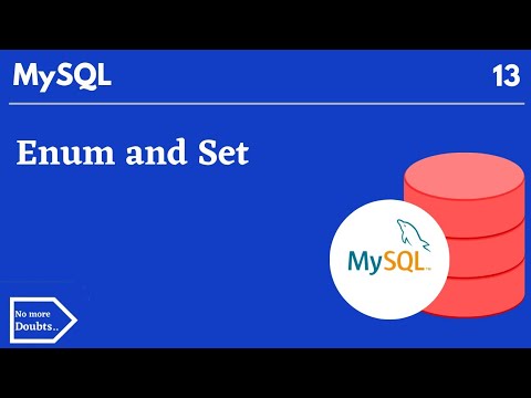 वीडियो: MySQL में ENUM का उपयोग क्या है?